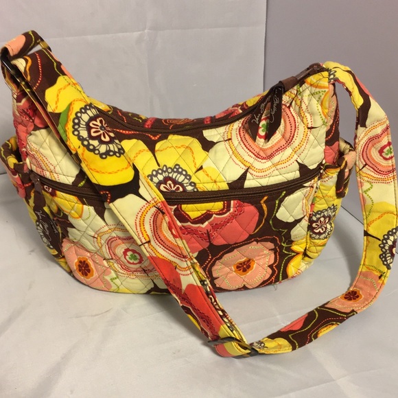 Vera Bradley Handbags - Vera Bradley Purse yellows oranges flowers